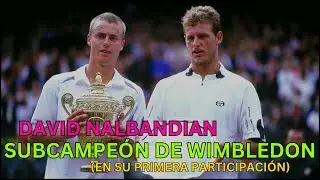David NALBANDIAN - Subcampe&oacute;n de WIMBLEDON en su debut | #tenis #wimbledon #argentina