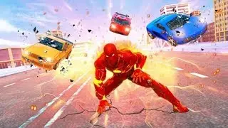 Flying Fire Hero Robot Transform City Rescue Mission Android Gameplay