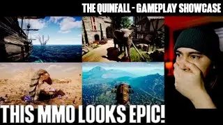 SpicyBen808 reacts to The Quinfall - New MMORPG GAME (Gameplay Showcase Trailer)