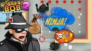 Robbery Bob 2 - All Character - Guard vs Black Dealers #8