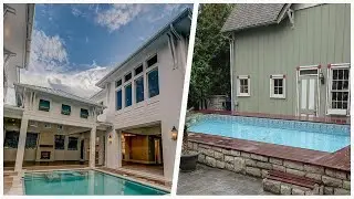 75 Transitional Pool With Decking Design Ideas You'll Love 😊