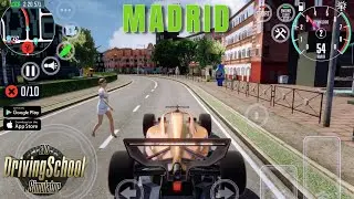 Driving School Simulator : EVO - MADRID (mission - 8)