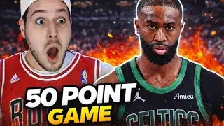 Jaylen Brown 50 Point Game (Reaction)