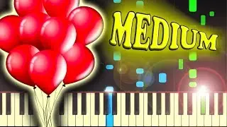 NENA - 99 LUFTBALLONS (99 RED BALLOONS) - Piano Tutorial