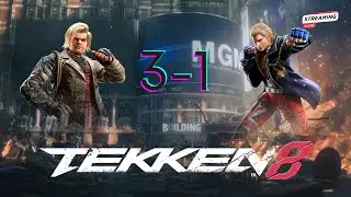 Paul Phoenix vs Steve Fox 🔥 INTENSE Tekken 8 Ranked Match #Tekken8 #PaulPhoenix #SteveFox #Tekken