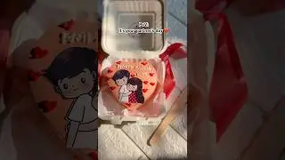If you want tutorial of this cute trending bento cake plz subscribe my channel ❤️✨