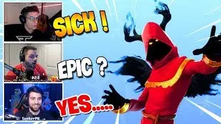 STREAMERS REACT TO *NEW* CLOAKED SHADOW SKIN IN SHOP! (Fortnite Stream Highlights)