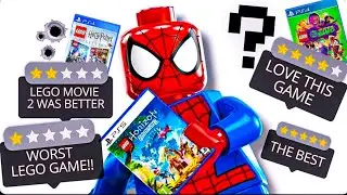 You won't believe some of the best reviewed LEGO GAMES !!!