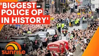 'Biggest police operation in history' Former Royal Protection Officer reveals plan | Sunrise
