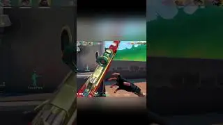 Watch Jett Dominate with AWP in Epic Ace  #valorant #valoranttopkills #valorantclips  #gaming