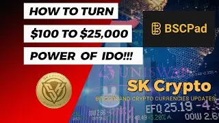 HOW TO TURN $100 TO $25,000  | POWER OF IDO