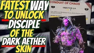 UNLOCKING THE DISCIPLE OF DARK AETHER ULTRA SKIN!! EASY BLOOD BATH MEDAL. conduit of chaos challenge