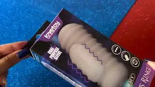 Masturbador e Capa Peniana Knights Ring Vibrating Dual Purpose Sleeve-Wavy - Lovetoy