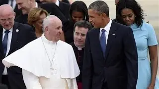Pope Francis Lands in U.S. for Historic First Visit