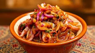 The SECRET Onion Side Dish Persians Serve with Everything! | Ready under 5 Minutes!