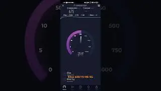 Speedtest Elisa 5G 600 / 75 Mb. On #honor90 #5G #Elisa #speedtest #NSA #Finland #nopeustesti
