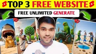 FREE UNLIMITED AI Video generator🔥 बिना Editing Unlimited Videos बनाओ 😱