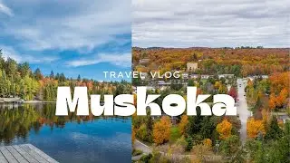 Travel Vlog to Muskoka | Ontario | Canada #couples #canada #srilankan #travelvlog #tamil #travel 