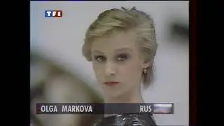 Olga Markova RUS - 1995 European Figure Skating Championships Short Program (French)