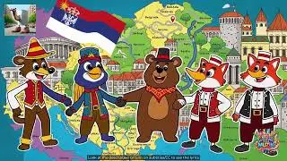 Serbia, Oh Serbia! 🎵 English Kids Song about Serbia 🎵 Countries Song #EKM
