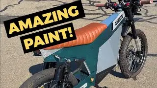 Green Custom Javelin Electric Bike from Spark Cycleworks