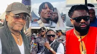 Ajagurajah,Killer Ntua ,Nana Acheampong and All Stars arrival at Daddy Lumba funeral 