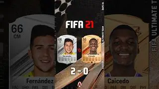 Enzo Fernandez VS Caicedo FIFA EVOLUTION #eafc24 #fifa #football #shorts #austor