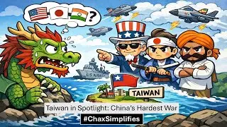 China vs Taiwan: Capability, Courage, or Catastrophe?#ChaxSimplifies