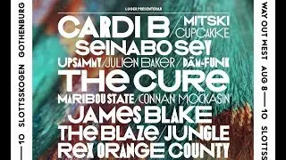 THE CURE - lovesong + last dance - G&ouml;teborg Way Out West Festival - 09.08.2019