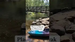 Places to kayak in Wisconsin. #wisconsin #stevenspoint #kayaking #discoverwisconsin #wanderinwi