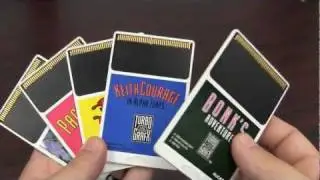 CGRundertow TURBOGRAFX-16 HUCARDS & CDS Video Game Packaging Review