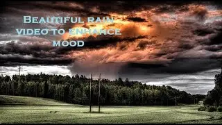 Rain Video for Mood Enhancement | Happy music | Viral Video | Elevate your mood | Stunning Visuals
