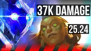 JAX vs ILLAOI (TOP) | Good KDA: 11/1/4, 37K damage | KR Master | 25.24