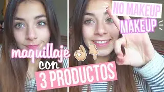 Maquillaje Natural Con Solo 3 PRODUCTOS! NO MAKEUP-MAKEUP ♥ | ValentinaGonzzz