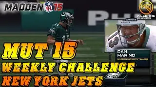 Madden 15 Ultimate Team GIVEAWAY JETS WEEKLY CHALLENGE MUT 15