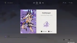 Lupus Aureus Chapter II: Cyno's Story Quest: Act II | Oathkeeper