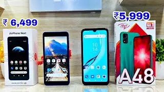 Jio Phone Next 🆚 Itel A48 Jio Exclusive || Unboxing || Comparison || Camera || Under 6500 in 2022
