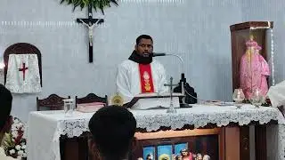 Trezena of ST. Anthony's. Day  3rd , Fr Salvador At St Anthony's Chapel KHANDEPAR PONDA - GOA