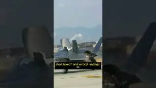 The F-35B Lightning II is the world's first supersonic short takeoff and vertical landing aircraft