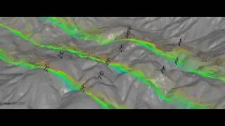 Tsubasa Windfarm Design - LES CFD Flow Simulation for Complex Terrain
