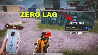 Zero Lag 60 Fps Setting 😍 | Redmi Note 9 Pro 60 Fps Test | Redmi Note 9 Pro Pubg Test