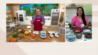 c e ll a TrueSeal 7-Pc Round Glass Food Storage Set w/ Marker on QVC
