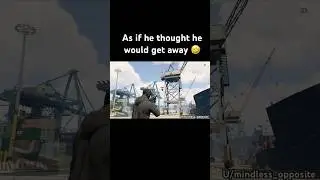 Think twice before you act. #gta #funny #fail #random