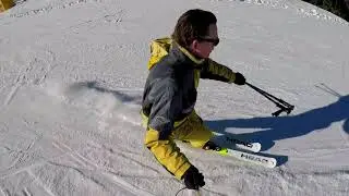 Giornata di sci sul Monte Bondone con mio padre