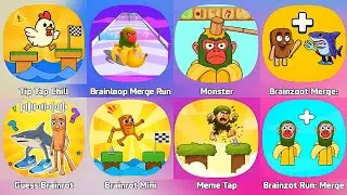 Tip Tap Chill Minigames, Meme Tap Challenge, Brainrot Relax Minigame, Tung Tung Tung Sahur