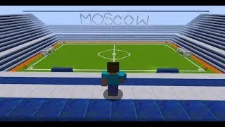 Minecraft Building Stadium Russia WORLD CUP 2018(1000000  BLOCKS!!!)
