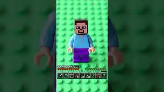 The BIGGEST LEGO MINECRAFT minifigure VS Normal minifigure