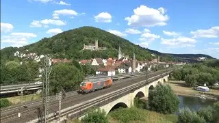 🇩🇪 247 XXX (RST) als Tfzf bei der Einfahrt vor der sch&ouml;nen Altstadt Gem&uuml;nden am Main