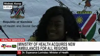 Ministry of Health acquires new ambulances for all regions
