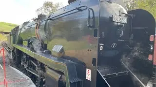 34028 &ldquo;Eddystone&rdquo; Departs Swanage - 26/10/22